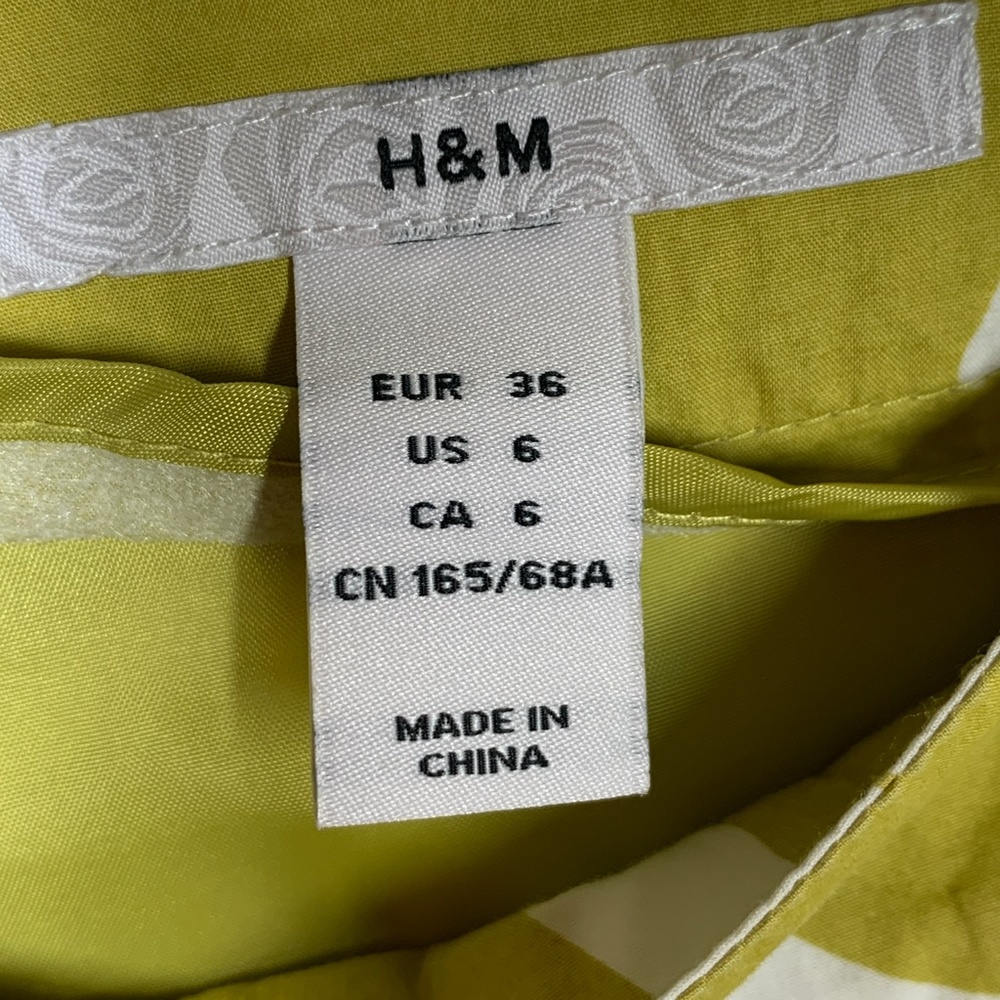 H&M Womens Skirt A Line Flare Pleats Bottoms Work - Picture 10 of 11